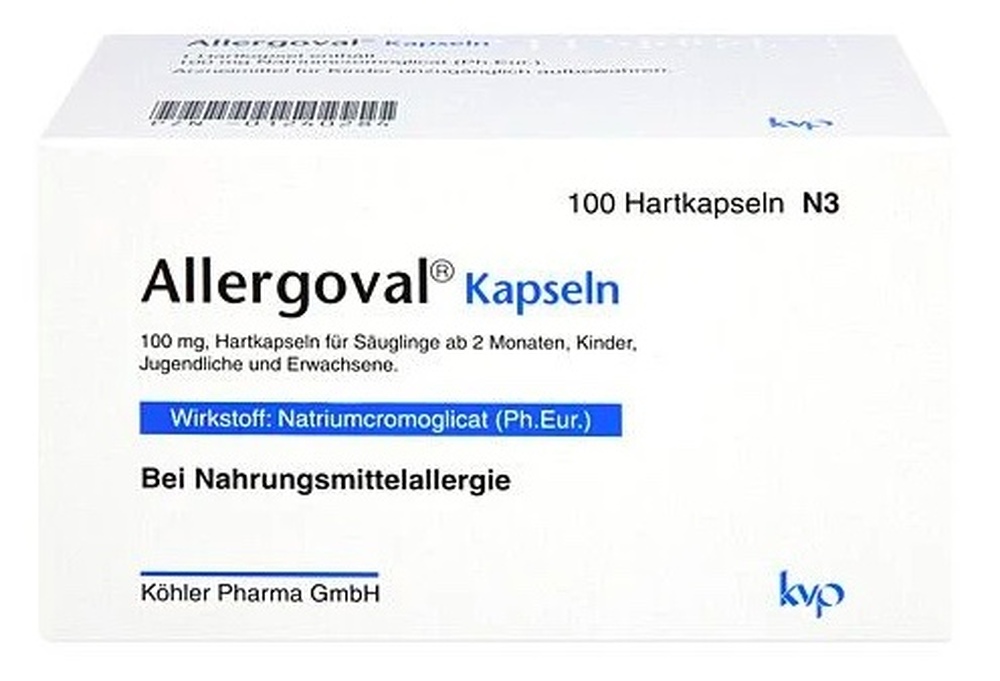 Аллерговал (Allergoval) капс. 100мг №100